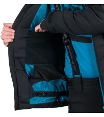 Kurtka narciarska męska YAROGNEV NORTHFINDER czarny i niebieski