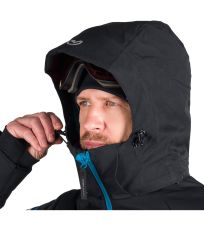 Kurtka narciarska męska YAROGNEV NORTHFINDER czarny i niebieski