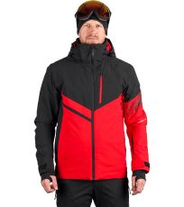 Kurtka narciarska męska BALINT NORTHFINDER czerwony czarny