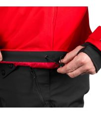 Kurtka narciarska męska BALINT NORTHFINDER czerwony czarny