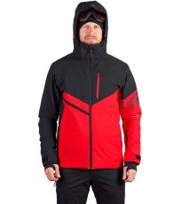 Kurtka narciarska męska BALINT NORTHFINDER czerwony czarny