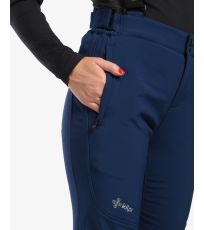 Damskie softshellowe spodnie narciarskie RHEA-W KILPI Ciemny niebieski