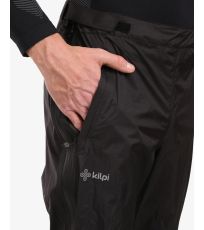 Męskie nieprzemakalne spodnie hardshell ALPIN-M KILPI Czarny