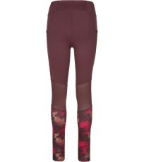 Legginsy damskie LISBROCK-W KILPI czerwony