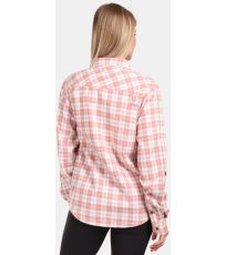 Damska koszula flanelowa FLANNY-W KILPI Różowy