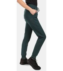 Damskie bawełniane spodnie dresowe MATTY-W KILPI Ciemnozielony