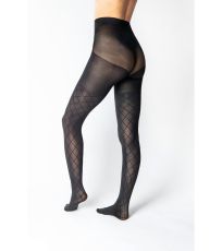 Rajstopy wzorzyste 50 DEN Alessia Lady B czarny