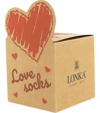 Skarpetki dla zakochanych Darling Lonka czarny