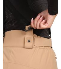 Spodnie narciarskie damskie - większe rozmiary ELARE-W KILPI Beżowy