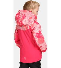 Dziewczęca kurtka narciarska SAMARA-JG KILPI Różowy