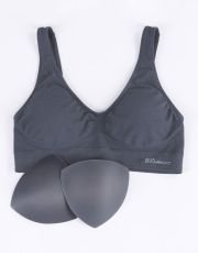 Wkładki do biustonosza 07099P GINA ciemnoszary