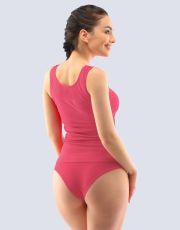 Damski podkoszulek - przedłużony 08021P GINA fioletowy