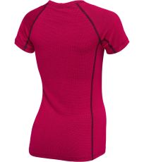 Damski t-shirt funkcyjny ALINA KLIMATEX Różowy/czarny