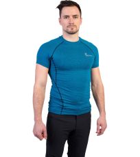 Męski t-shirt funkcyjny LYNX KLIMAFEEL KLIMATEX Niebieski/srebrny