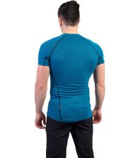 Męski t-shirt funkcyjny LYNX KLIMAFEEL KLIMATEX Niebieski/srebrny