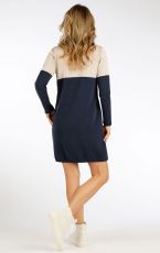 Damska sukienka 7F079 LITEX ciemny niebieski