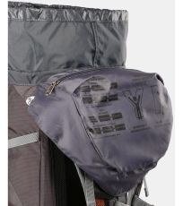 Unisex plecak turystyczny ROX 40-U KILPI Ciemno szary