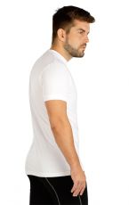 T-shirt męski J1334 LITEX biały