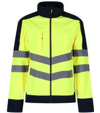 Męska kurtka softshellowa- odblaskowa Pro Hi-Vis REGATTA