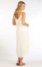 Damska sukienka 5F069 LITEX krem