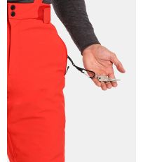 Męskie spodnie narciarskie RAVEL-M KILPI czerwony