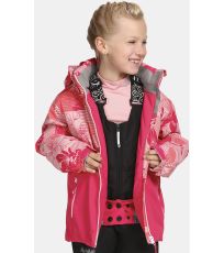 Dziewczęca kurtka narciarska SAMARA-JG KILPI Różowy