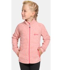 Dziecięca bluza polarowa ALACANT-J KILPI Jasnoróżowy
