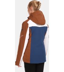 Damska kurtka narciarska VALERA-W KILPI brązowy