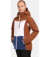 Damska kurtka narciarska VALERA-W KILPI brązowy