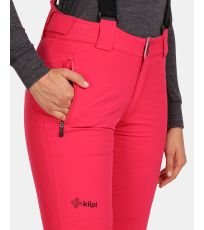 Damskie spodnie narciarskie EURINA-W KILPI Różowy
