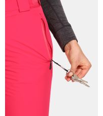 Damskie spodnie narciarskie EURINA-W KILPI Różowy