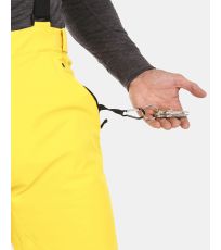 Męskie spodnie narciarskie METHONE-M KILPI Żółty