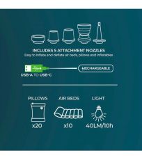 Pompka elektryczna WEE BENSHEE YATE szary