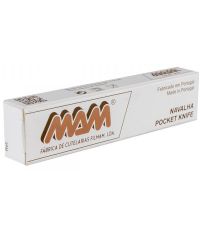 Składany nóż ze skórzaną pętelką- buk YTSN00217 MAM buk