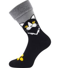 Damskie grube skarpetki Líza Lonka koty