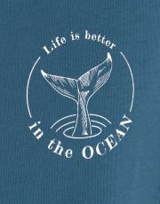 Męska koszula nocna 79181P GINA Kerosene-white