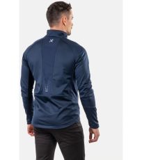 Męska wiatroodporna kurtka softshellowa VALTARI KLIMATEX ciemny niebieski