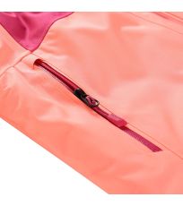 Dziecięca kurtka narciarska z membraną PTX REAMO ALPINE PRO cabaret