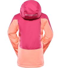 Dziecięca kurtka narciarska z membraną PTX REAMO ALPINE PRO cabaret