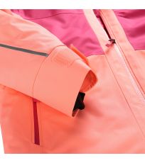 Dziecięca kurtka narciarska z membraną PTX REAMO ALPINE PRO cabaret