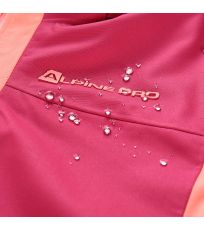 Dziecięca kurtka narciarska z membraną PTX REAMO ALPINE PRO cabaret