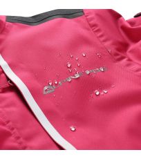 Dziecięca kurtka narciarska z membraną PTX ZARIBO ALPINE PRO cabaret