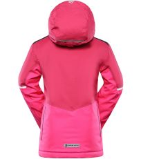 Dziecięca kurtka narciarska z membraną PTX ZARIBO ALPINE PRO cabaret