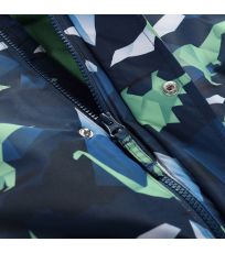 Dziecięcy kombinezon z membraną PTX ZEWEMO ALPINE PRO niebieski perski