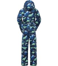 Dziecięcy kombinezon z membraną PTX ZEWEMO ALPINE PRO niebieski perski