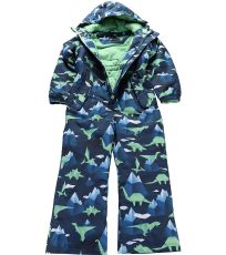 Dziecięcy kombinezon z membraną PTX ZEWEMO ALPINE PRO niebieski perski