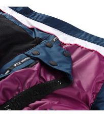 Damska puchowa kurtka narciarska z membraną PTX FEEDRA ALPINE PRO niebieski perski