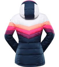 Damska puchowa kurtka narciarska z membraną PTX FEEDRA ALPINE PRO niebieski perski