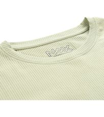 Damski t-shirt z długim rękawem CERLA NAX Zielony