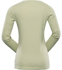 Damski t-shirt z długim rękawem CERLA NAX Zielony